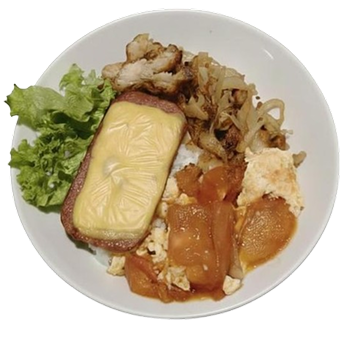 Cheesy Chicken Ham