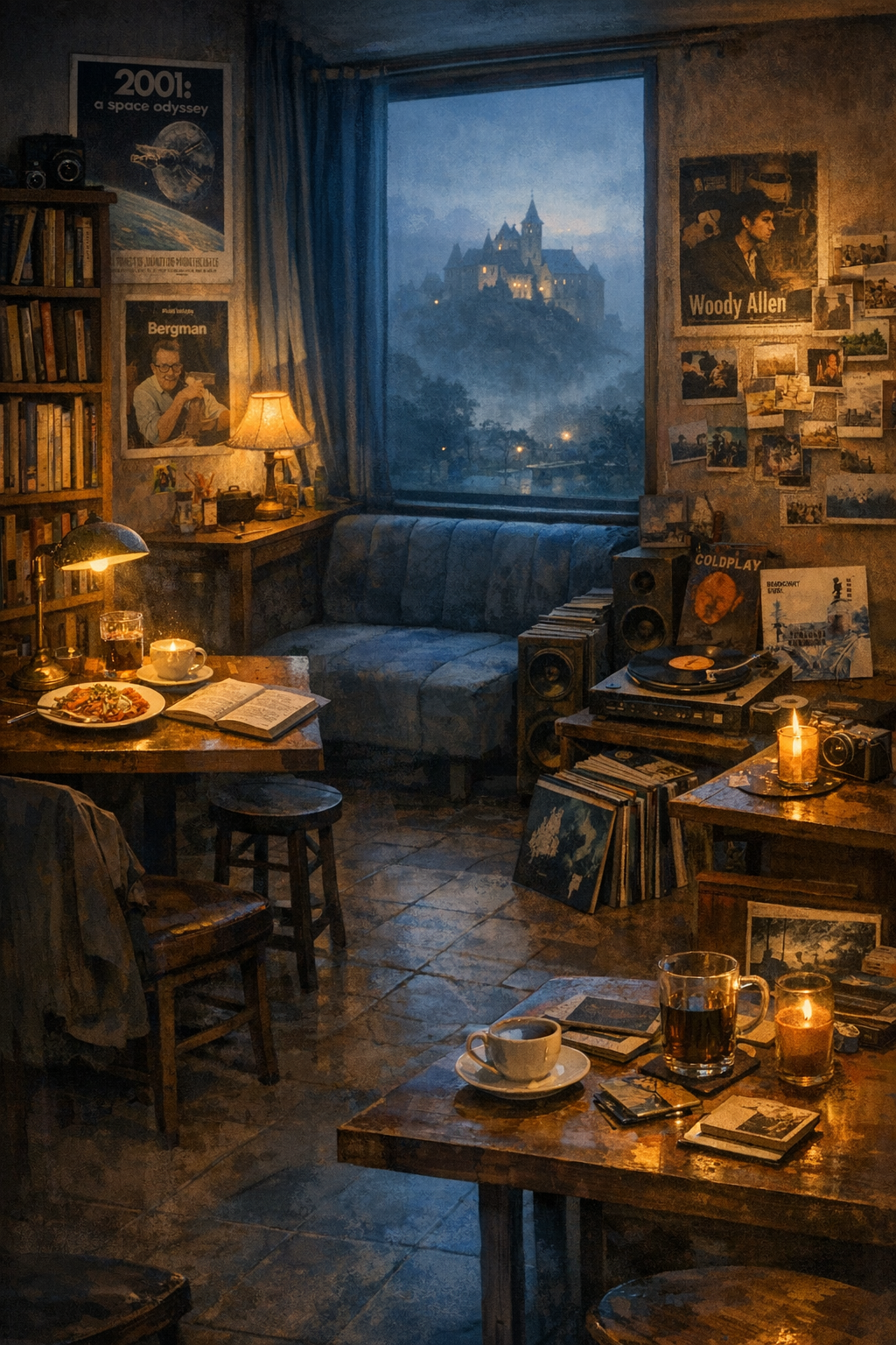 K Cafe story interior